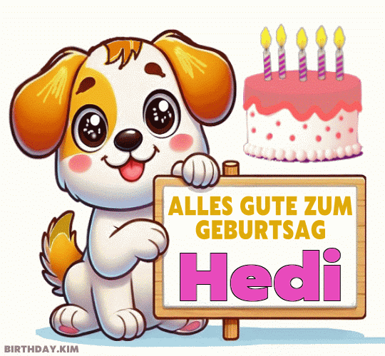 Alles Gute Zum Geburtstag Hedi Gif