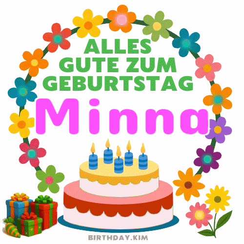 Alles Gute Zum Geburtstag Minna Gif